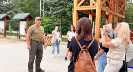 wykład na temat żubrów