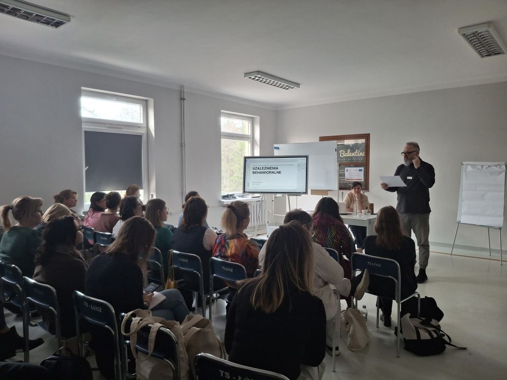Szkolenie pn. „Uzależnienia behawioralne. Teoria i praktyka”