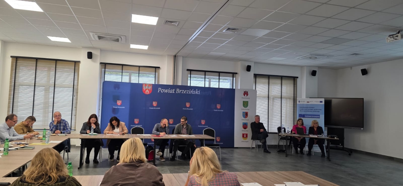 Spotkanie informacyjno-szkoleniowe w Brzezinach 